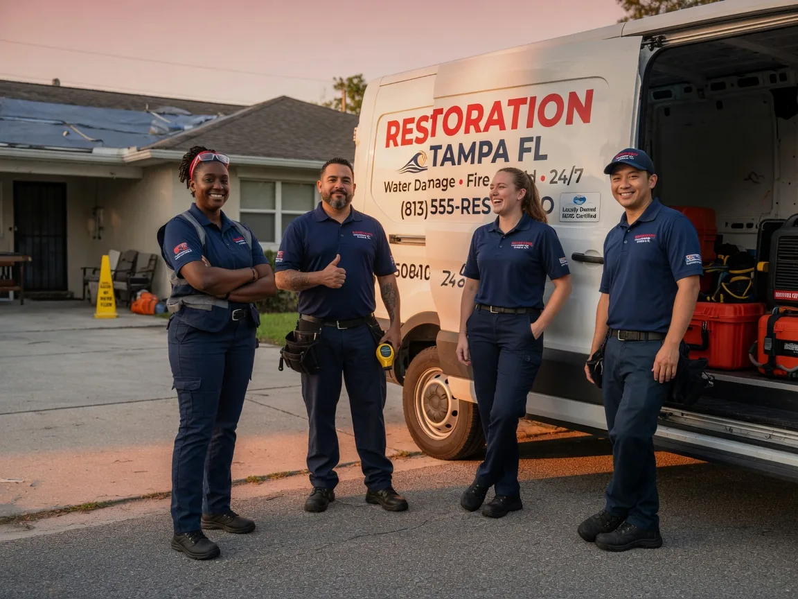Water Damage Restoration company in Oakwood, OK